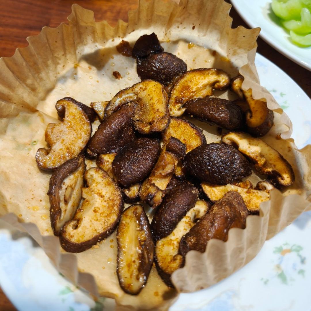 空气炸锅烤香菇