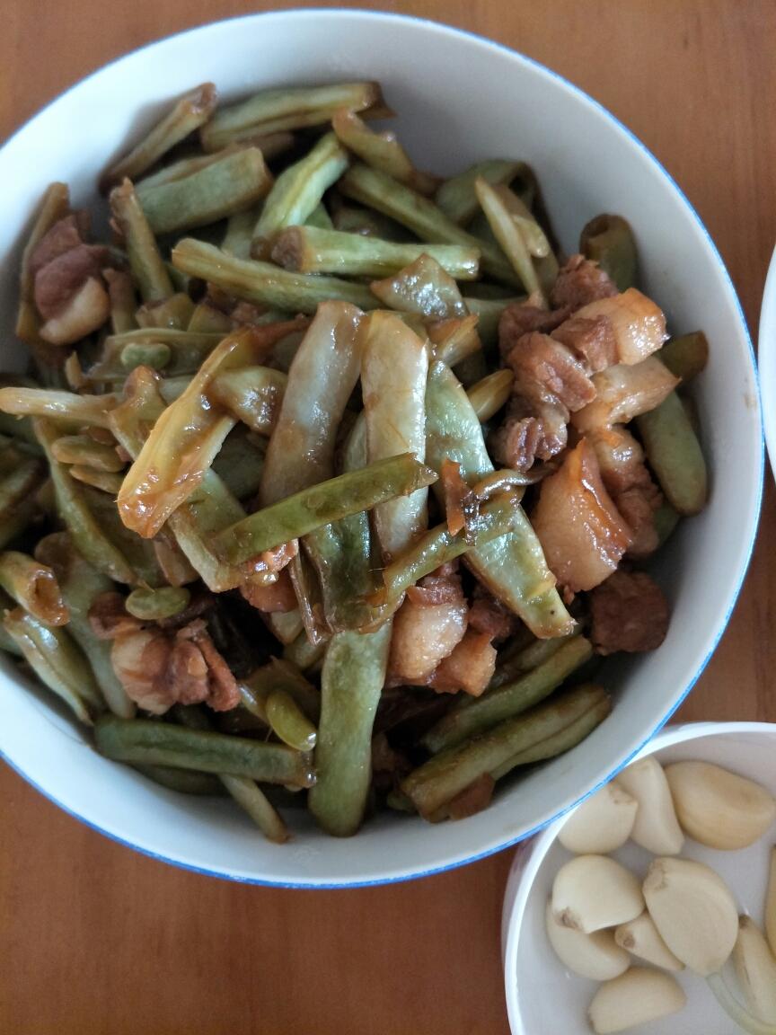 芸豆炒肉的做法