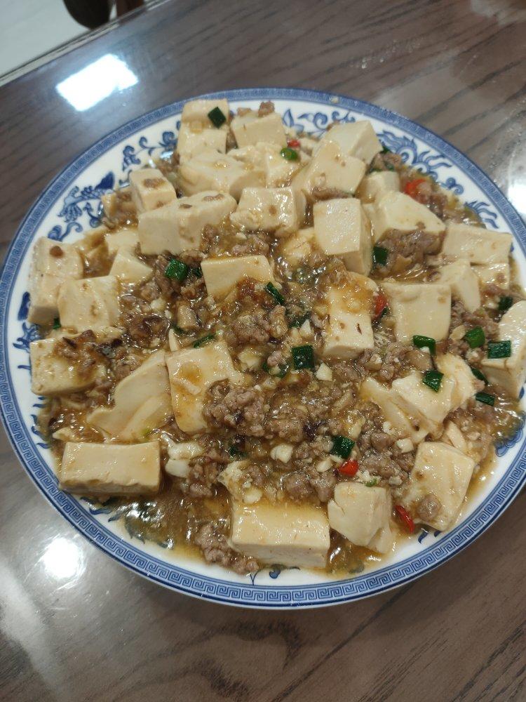 肉末嫩豆腐｜嫩滑口感爽口！这道快手菜超级下饭！！（减脂少油版）