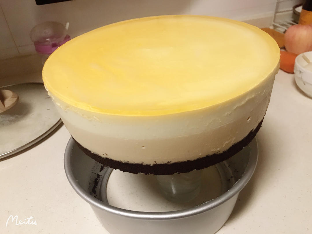 咖啡双层冻芝士蛋糕