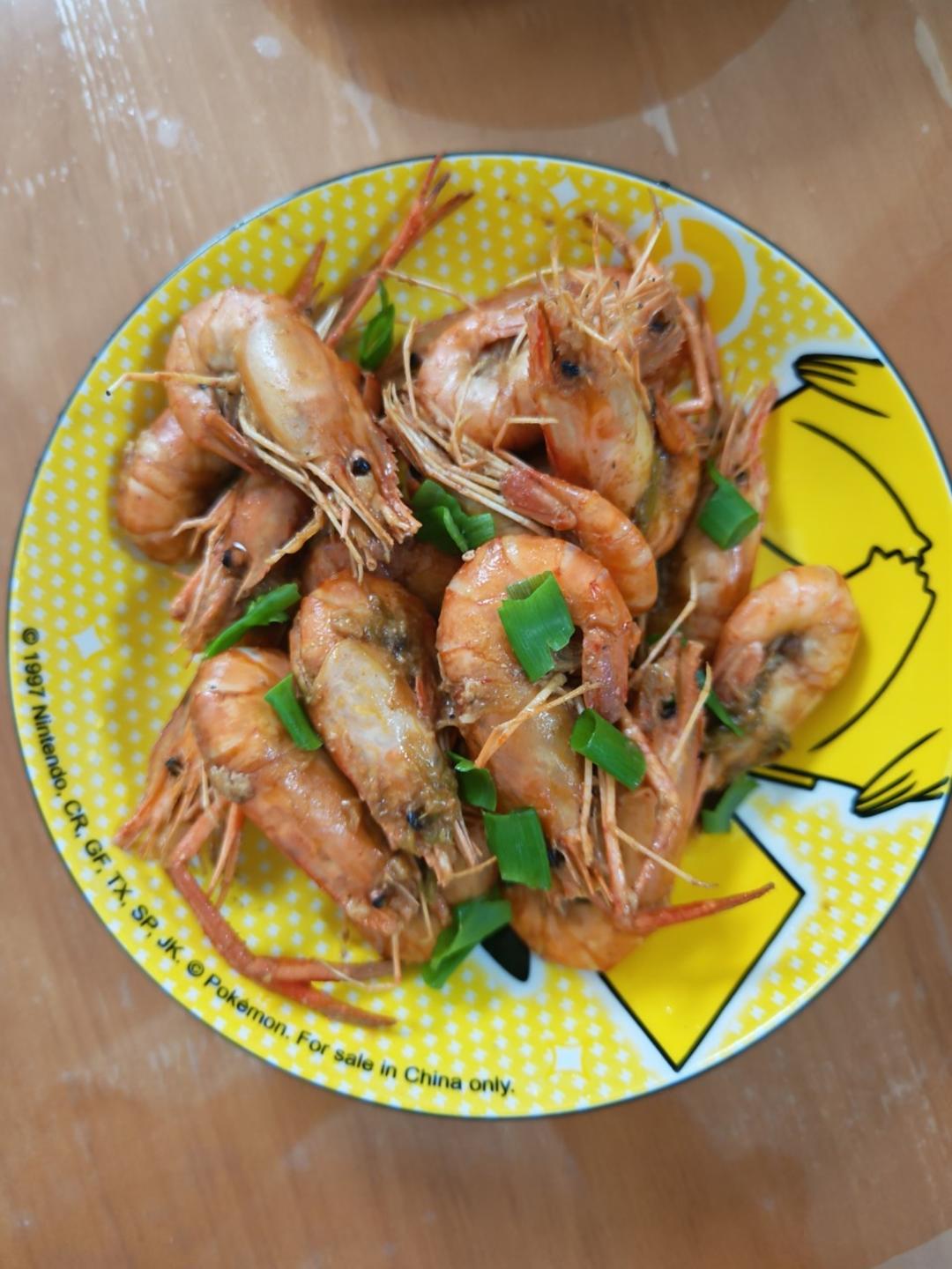听说这是小朋友最爱吃的红烧虾🦐