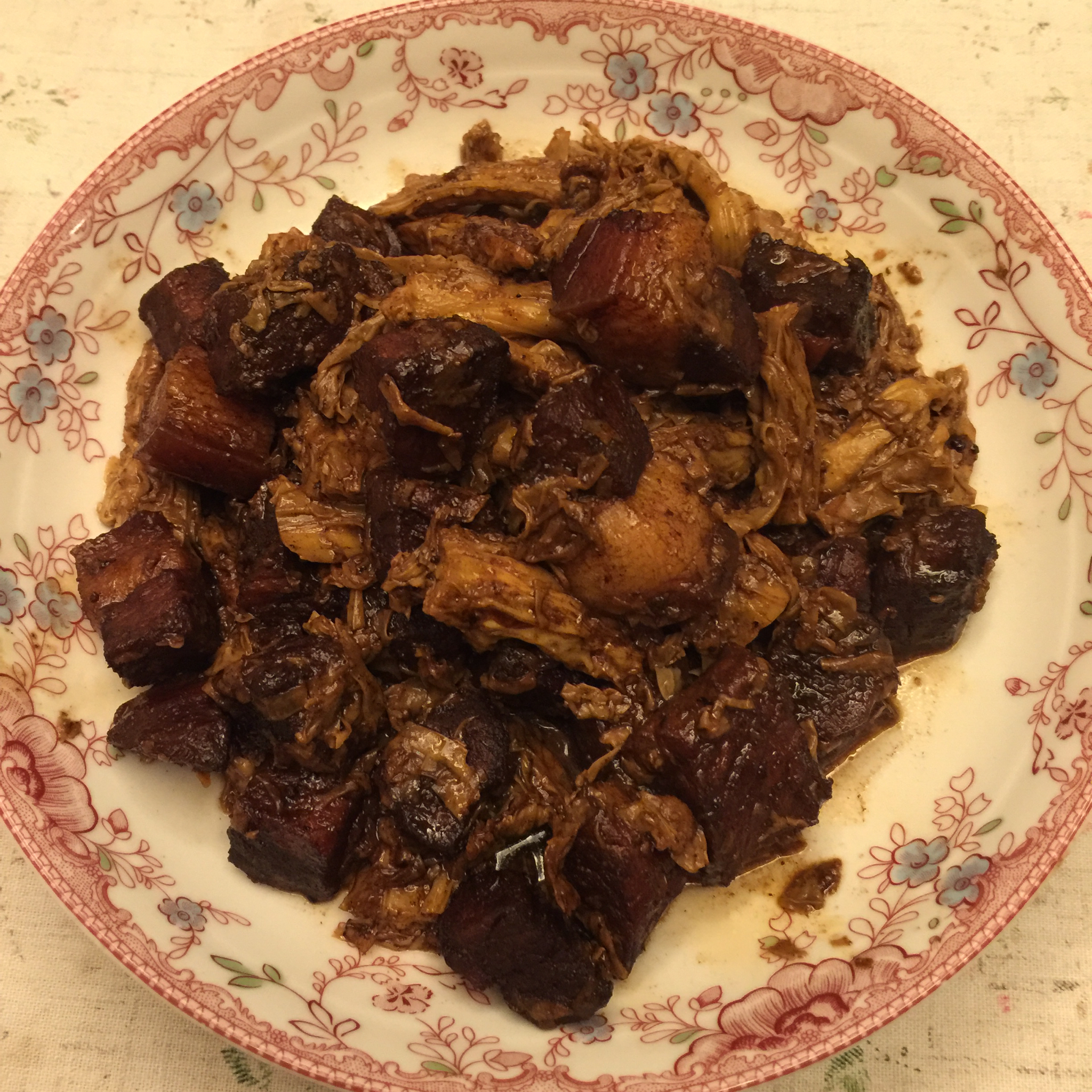 腐竹红烧肉