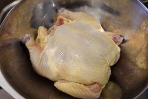 板栗紫苏饭填馅烤童子鸡🍗Quinoa Stuffed Game Hen的做法 步骤1
