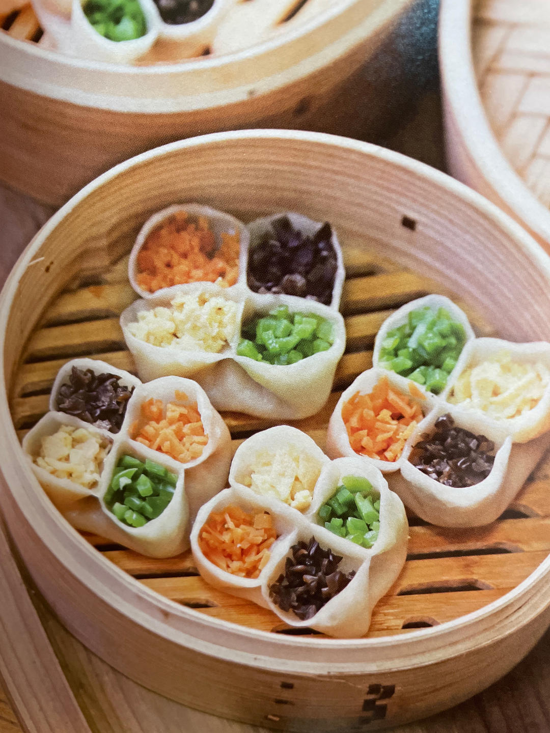 四喜蒸饺的做法