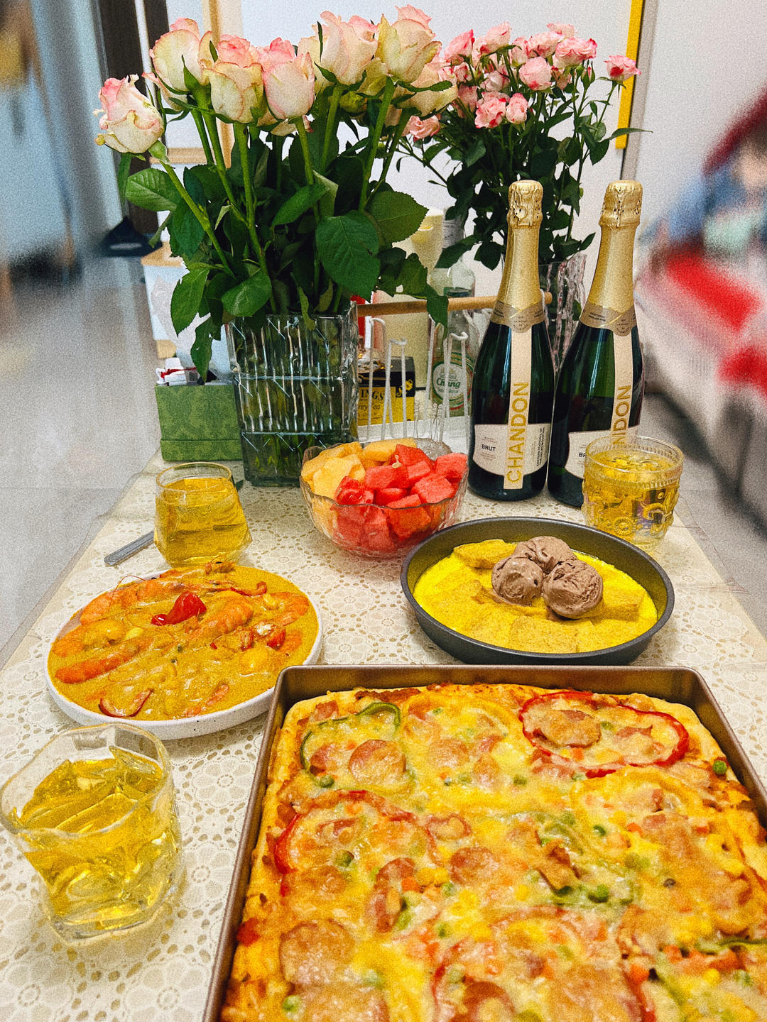 11寸方盘披萨！一次性满足！