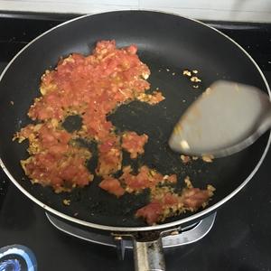 番茄鸡蛋打卤面的做法 步骤4