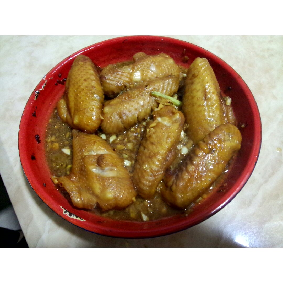 蜜汁鸡翅（微波炉简易版）