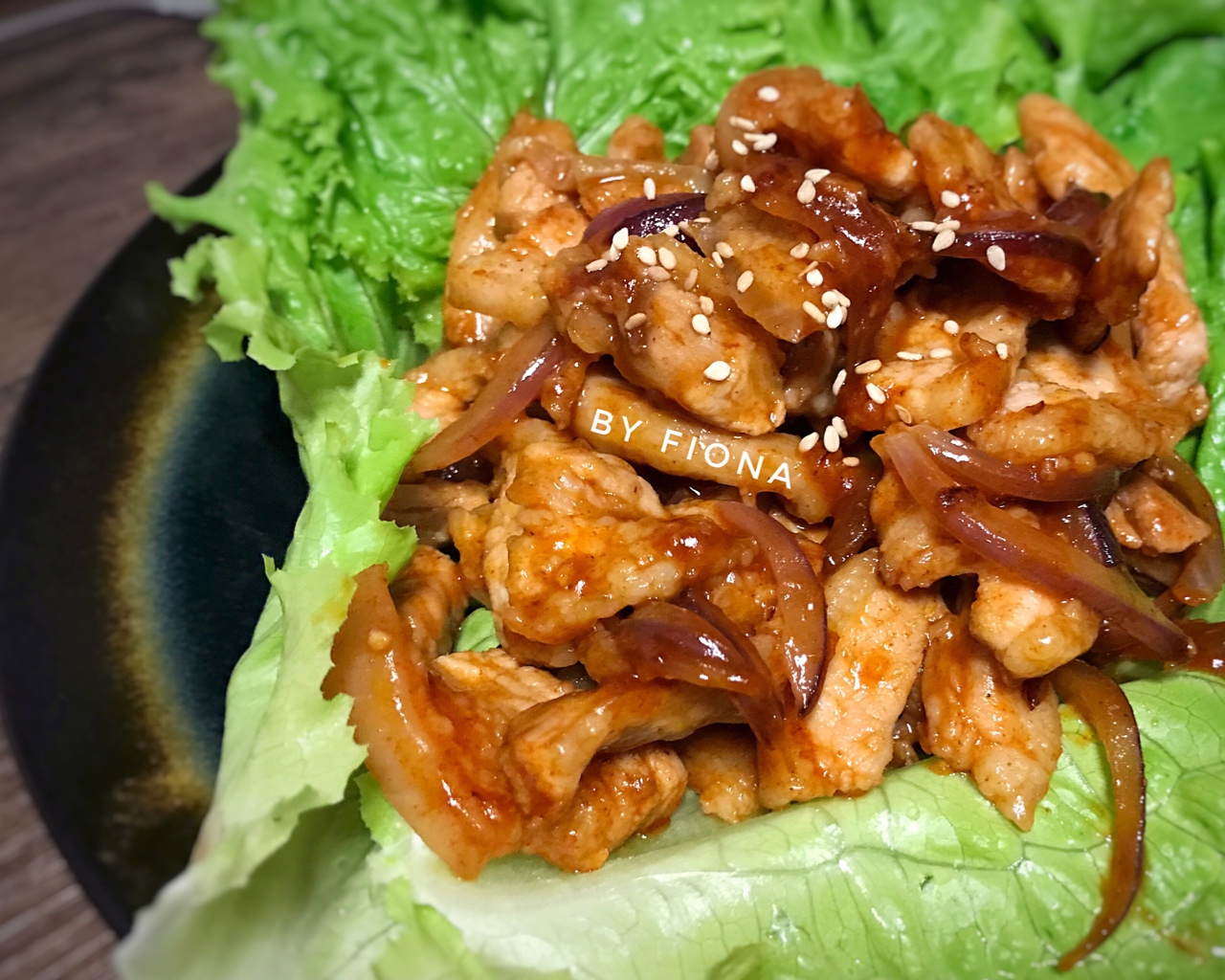 韩式辣酱炒五花肉（菜包饭）的做法