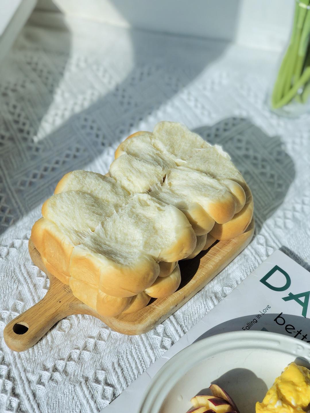 纯奶手撕吐司的做法 步骤1