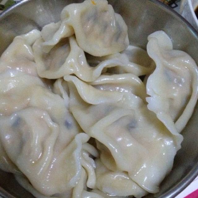 杏鲍菇大肉饺子