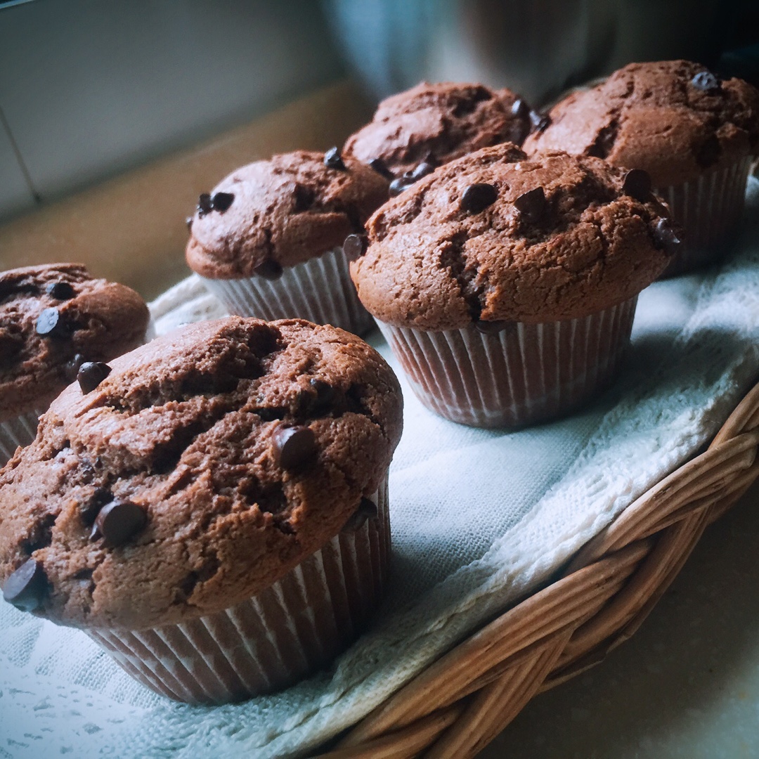 kiki大人驾到做的星巴克蘑菇头玛芬