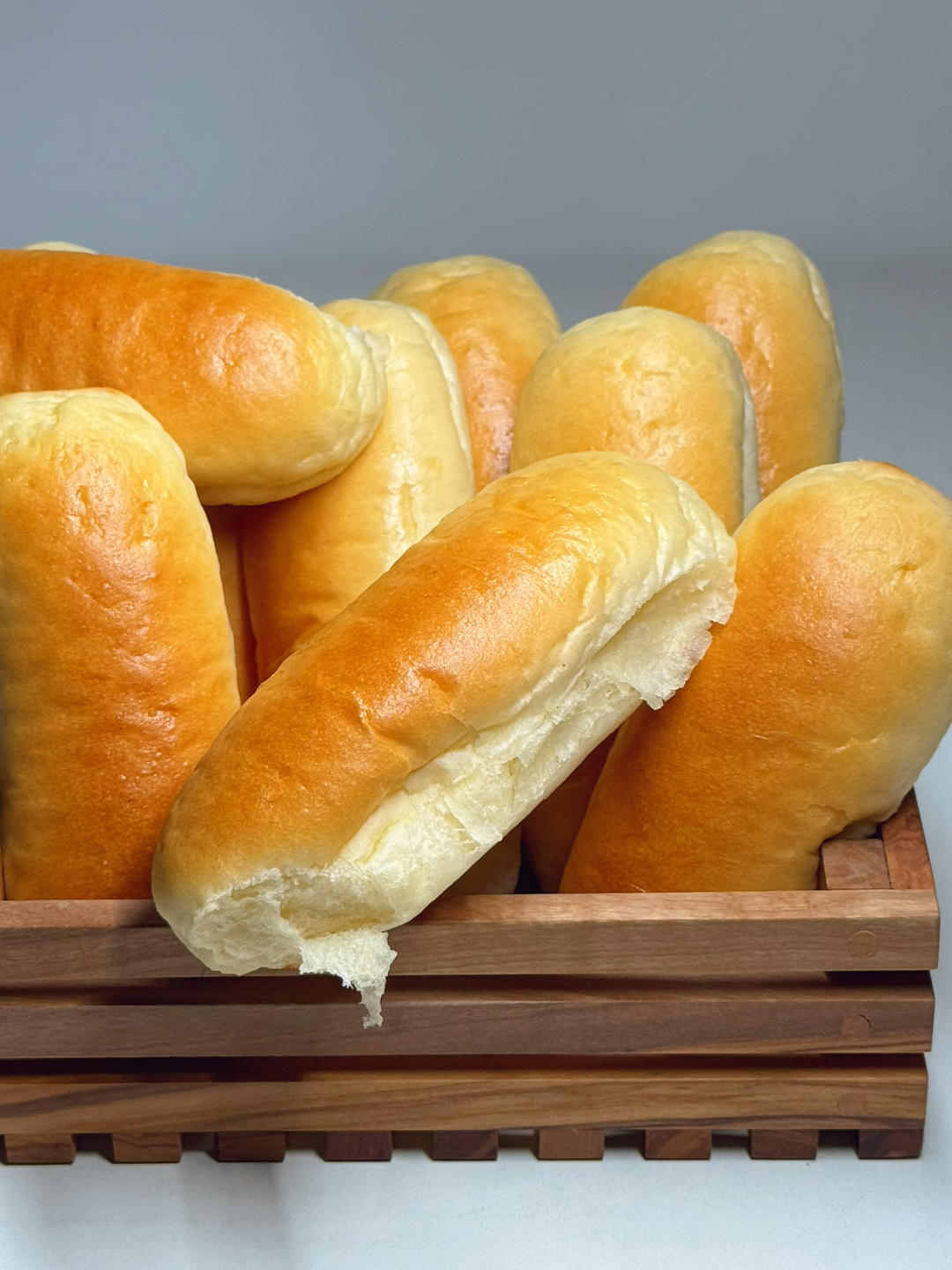 🥖| 巨柔软淡奶油餐包(无黄油低糖版)
