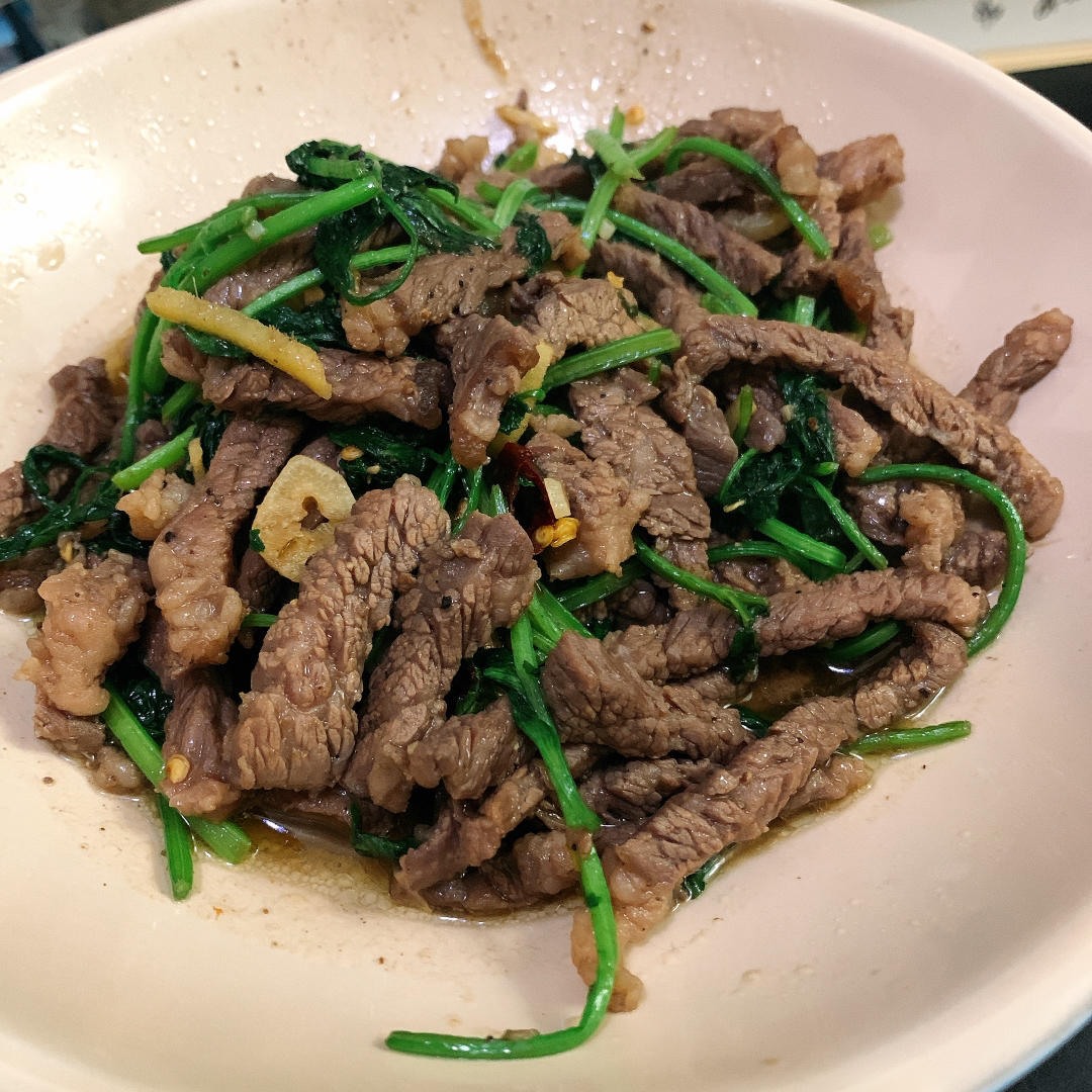 香菜牛肉