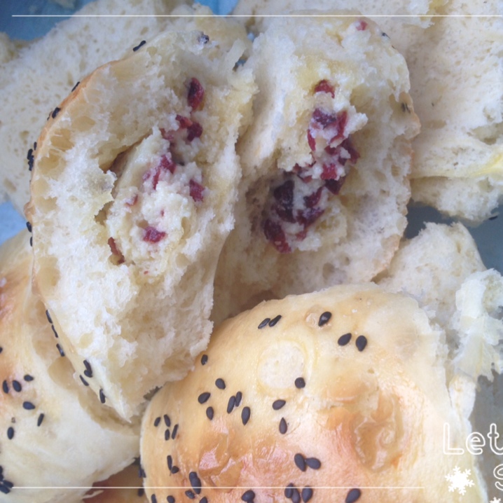 蔓越莓奶酥面包