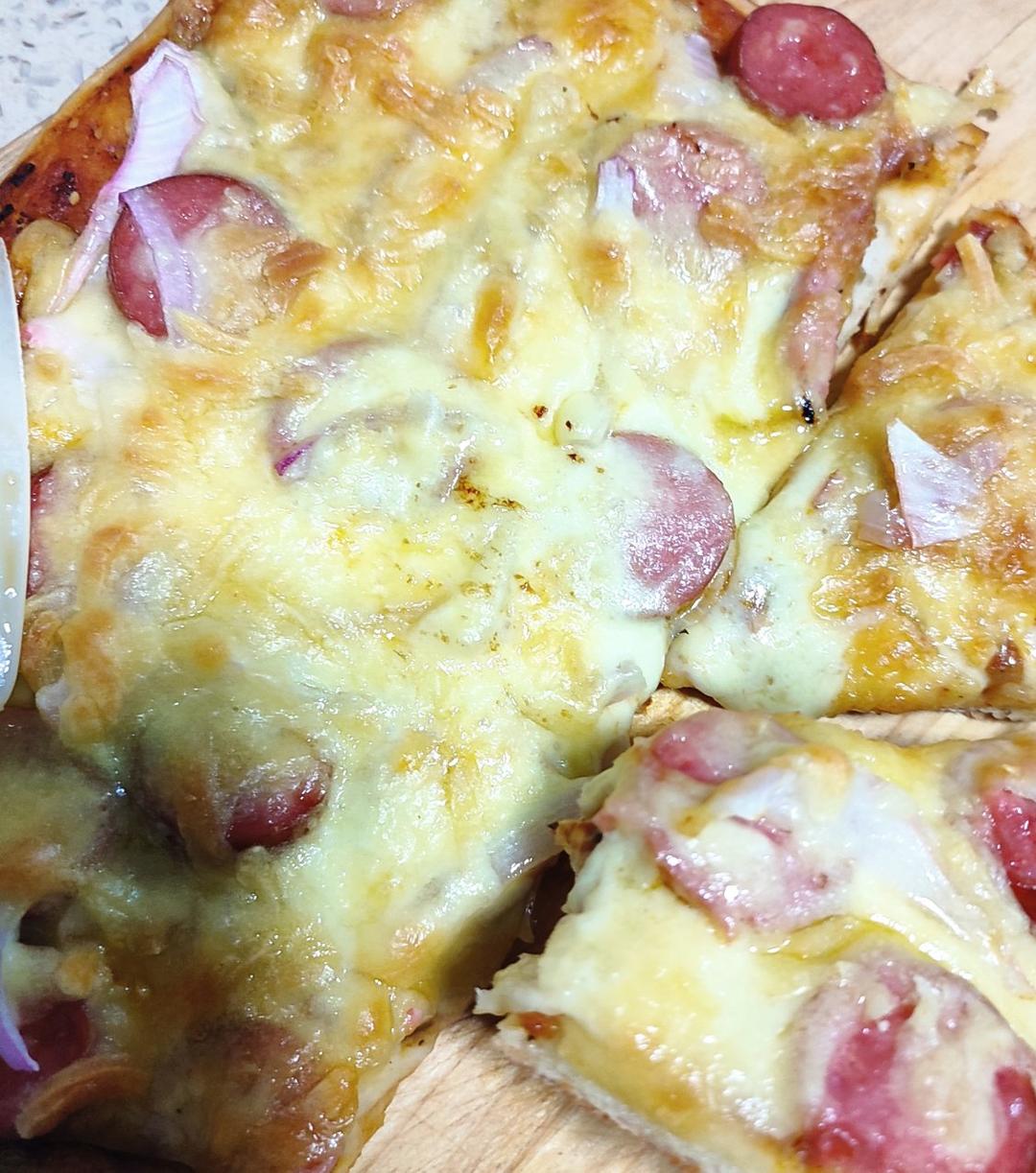 随心所欲做披萨之------黑椒猪肉披萨