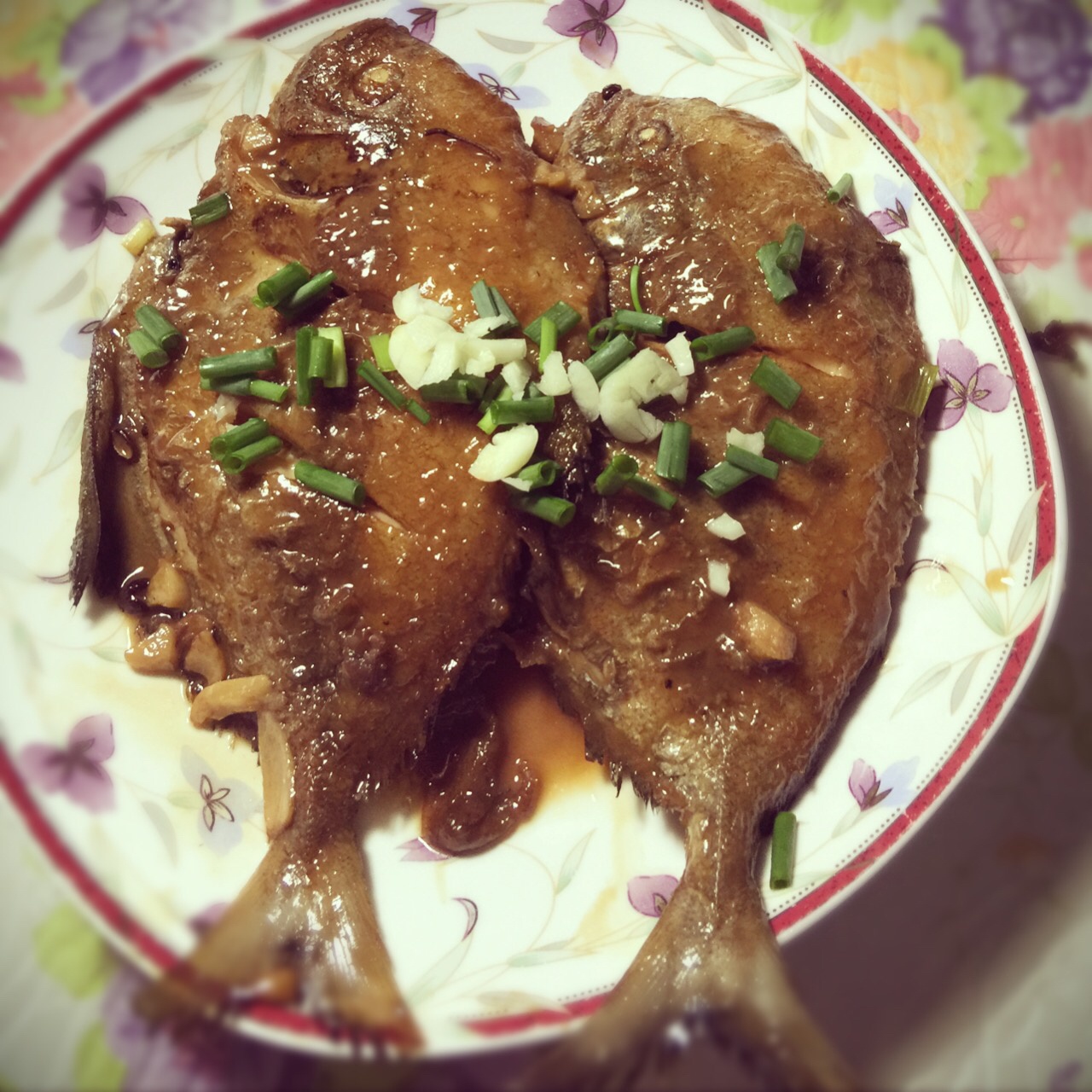 红烧鲳鱼