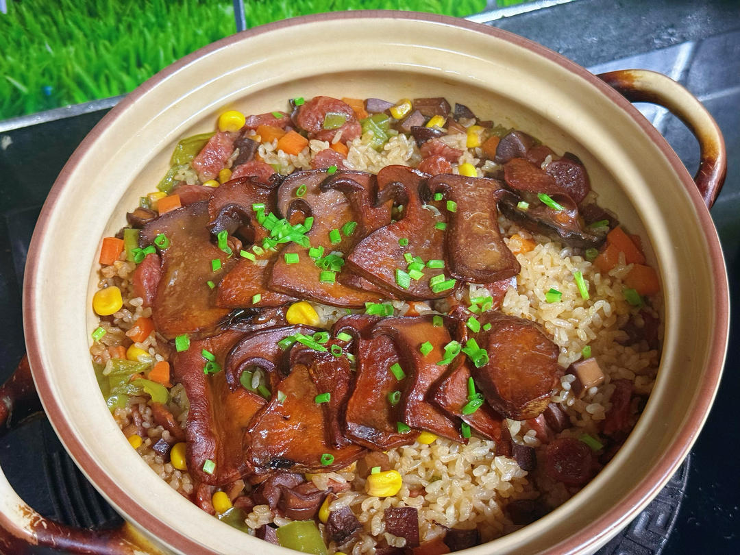 牛肝菌焖饭(云南味道)