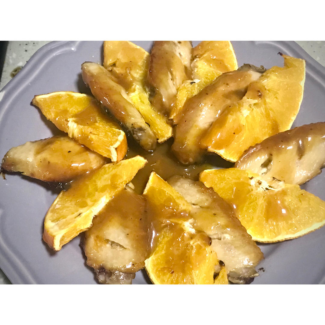 “橙翼”满满橙香鸡翅