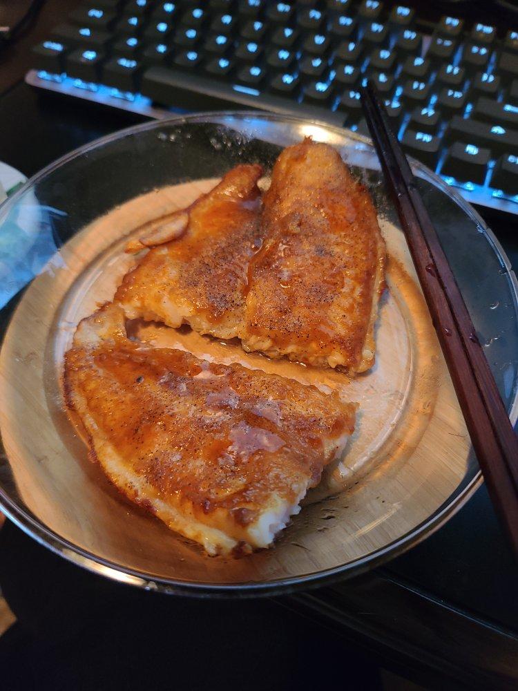 香煎巴沙鱼（龙利鱼）