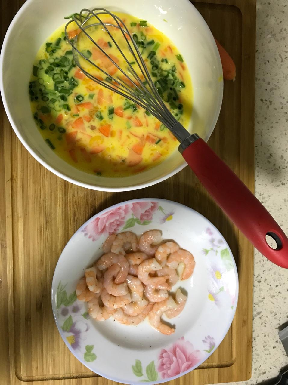虾仁炒蛋