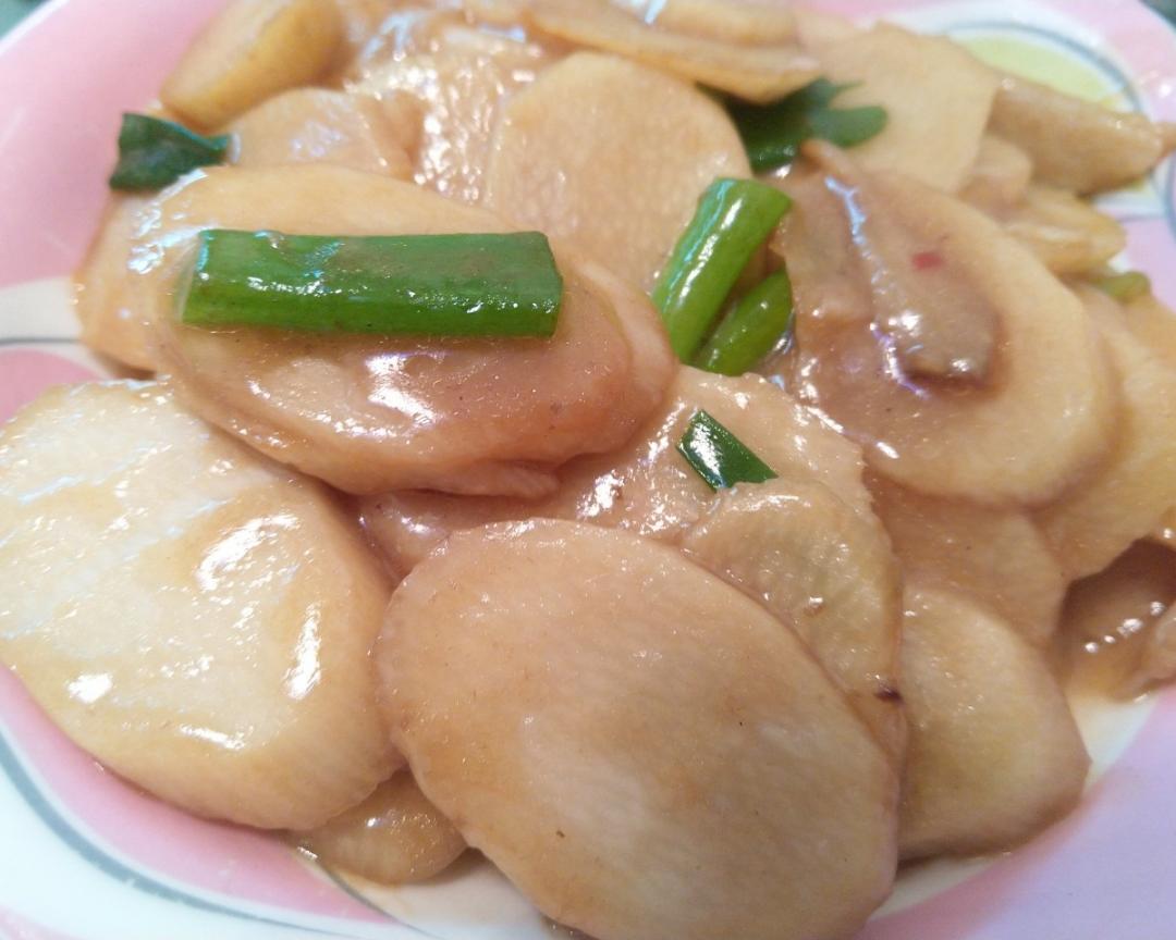 清炒淮山的做法