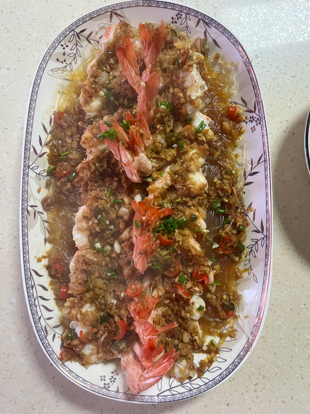 蒜蓉粉丝开背虾