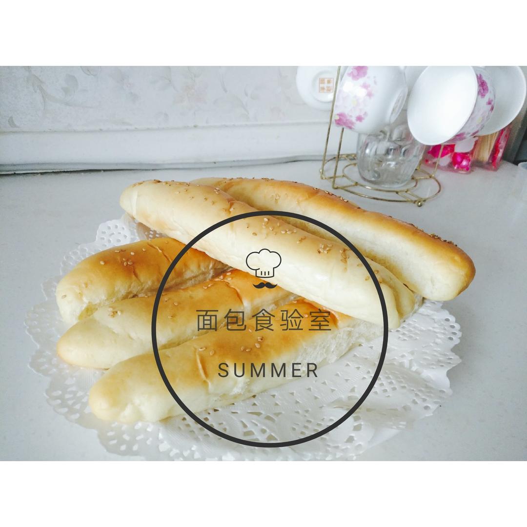 超简单一次发酵的面包棒