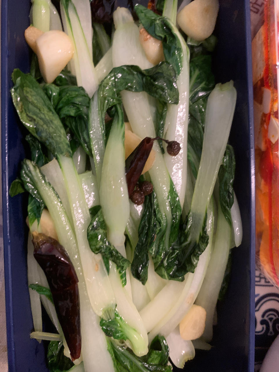 炝炒小白菜