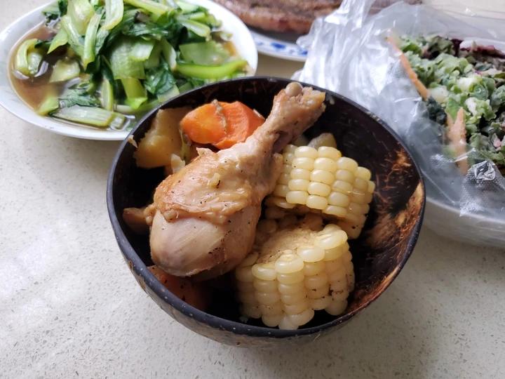 菌菇山药鸡腿汤 | 健康·三餐