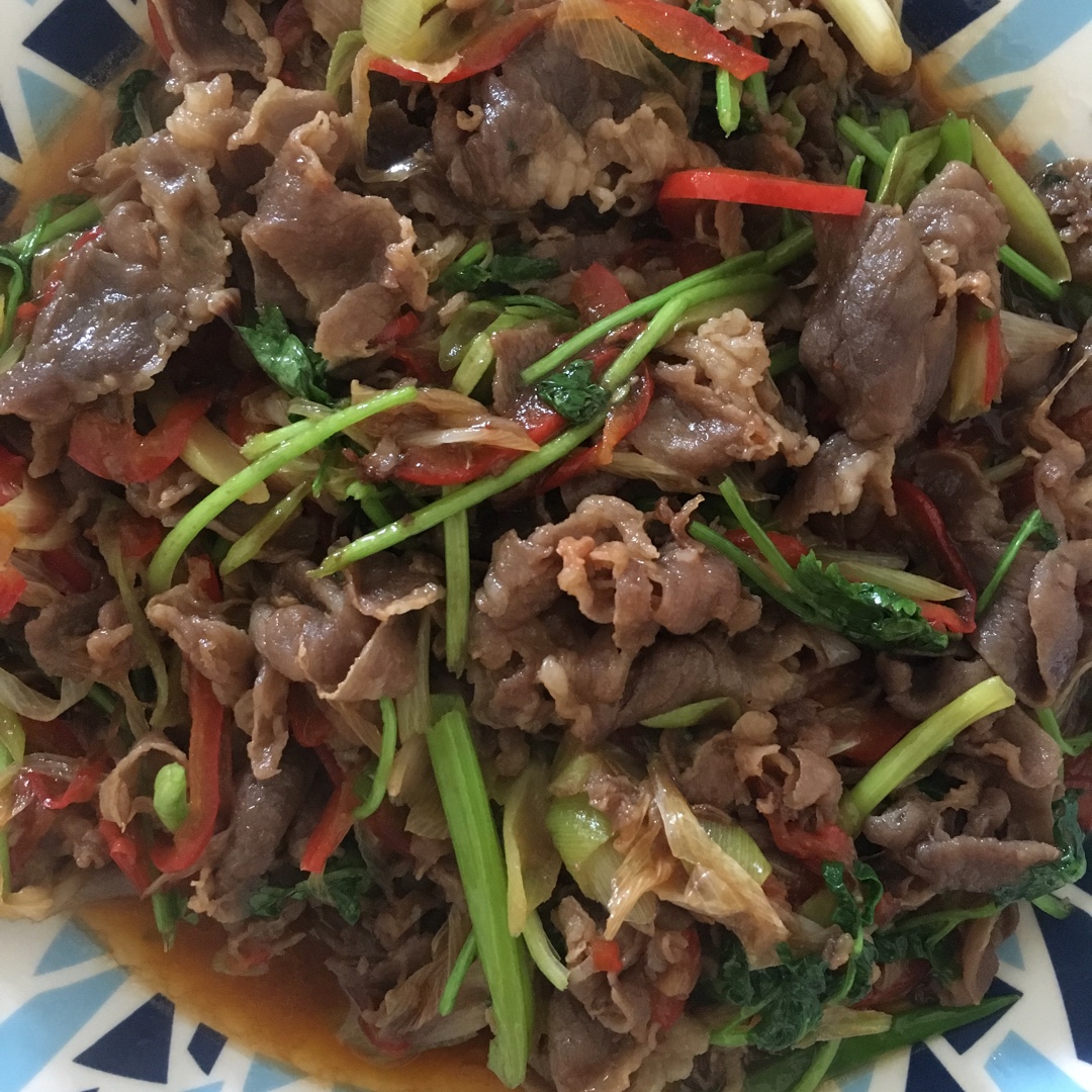 葱爆羊肉