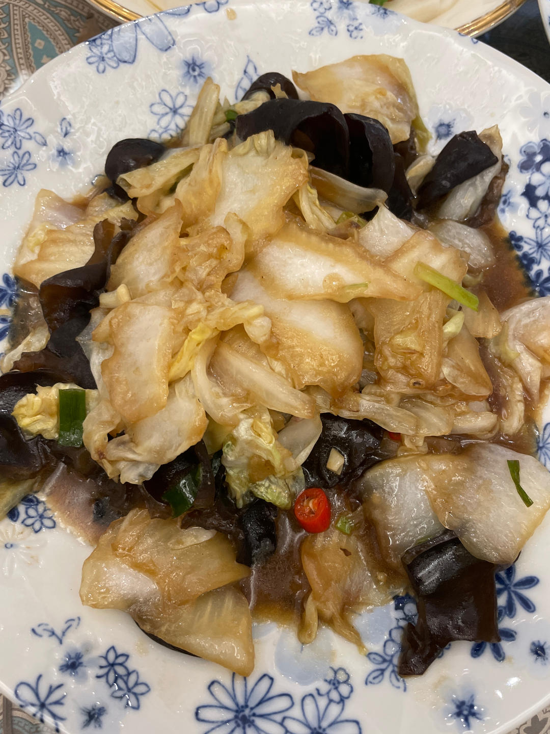 开胃下饭菜！醋溜白菜木耳