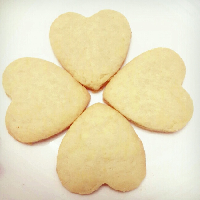 心形抹茶饼干