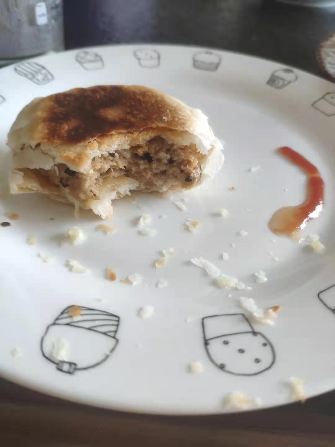 酥皮鲜肉月饼～酥的掉渣