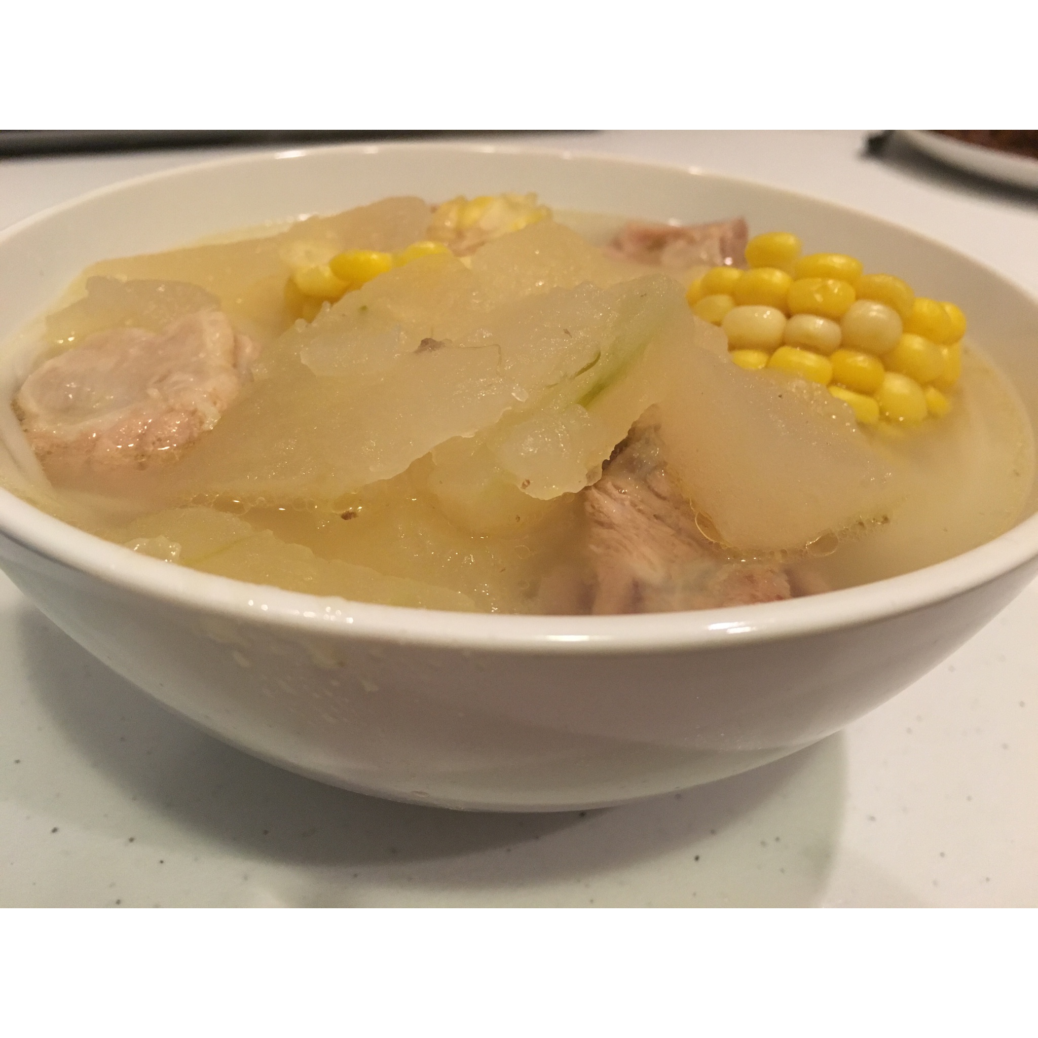 冬瓜玉米排骨汤