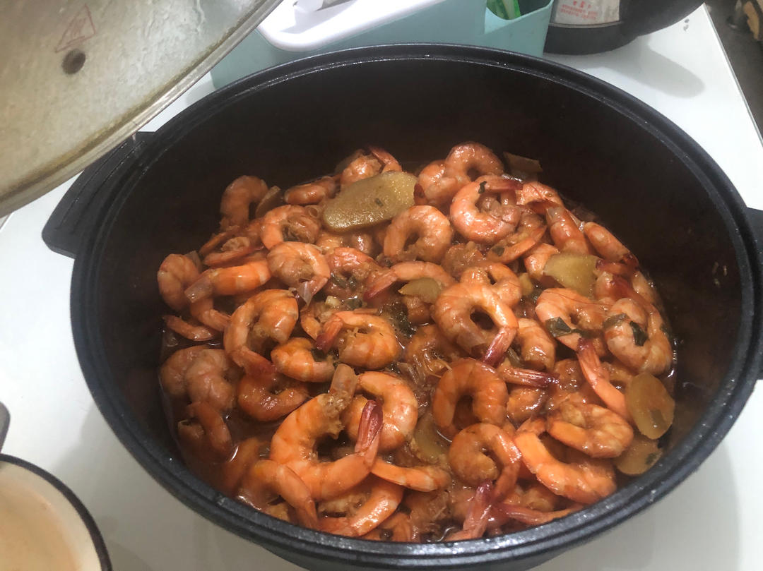 家庭版油焖大虾