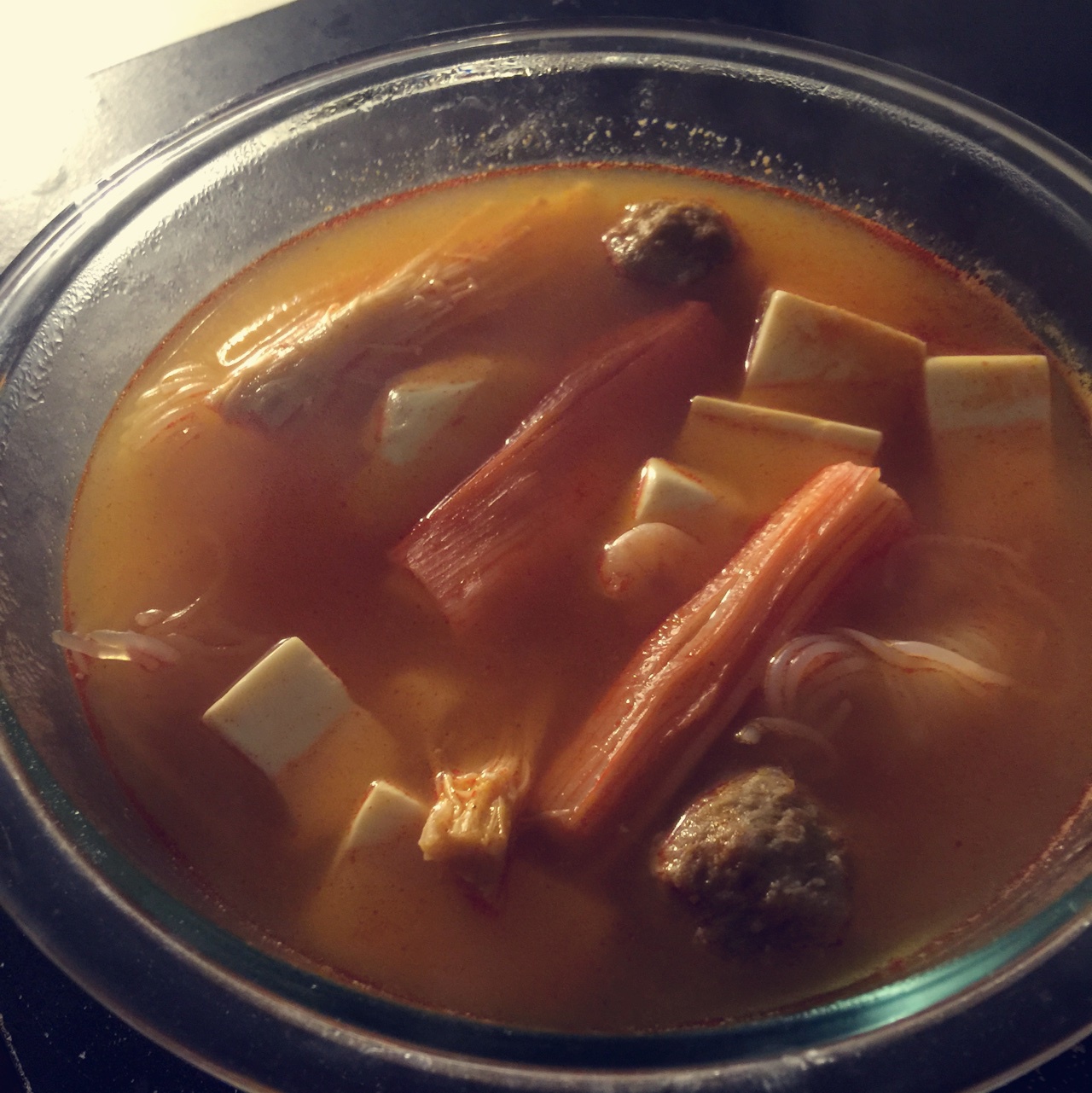 韩国泡菜豆腐汤