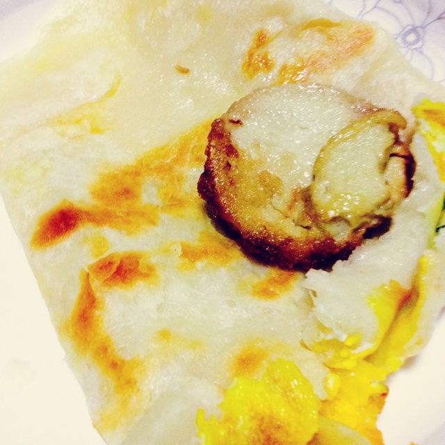葱花鸡蛋饼