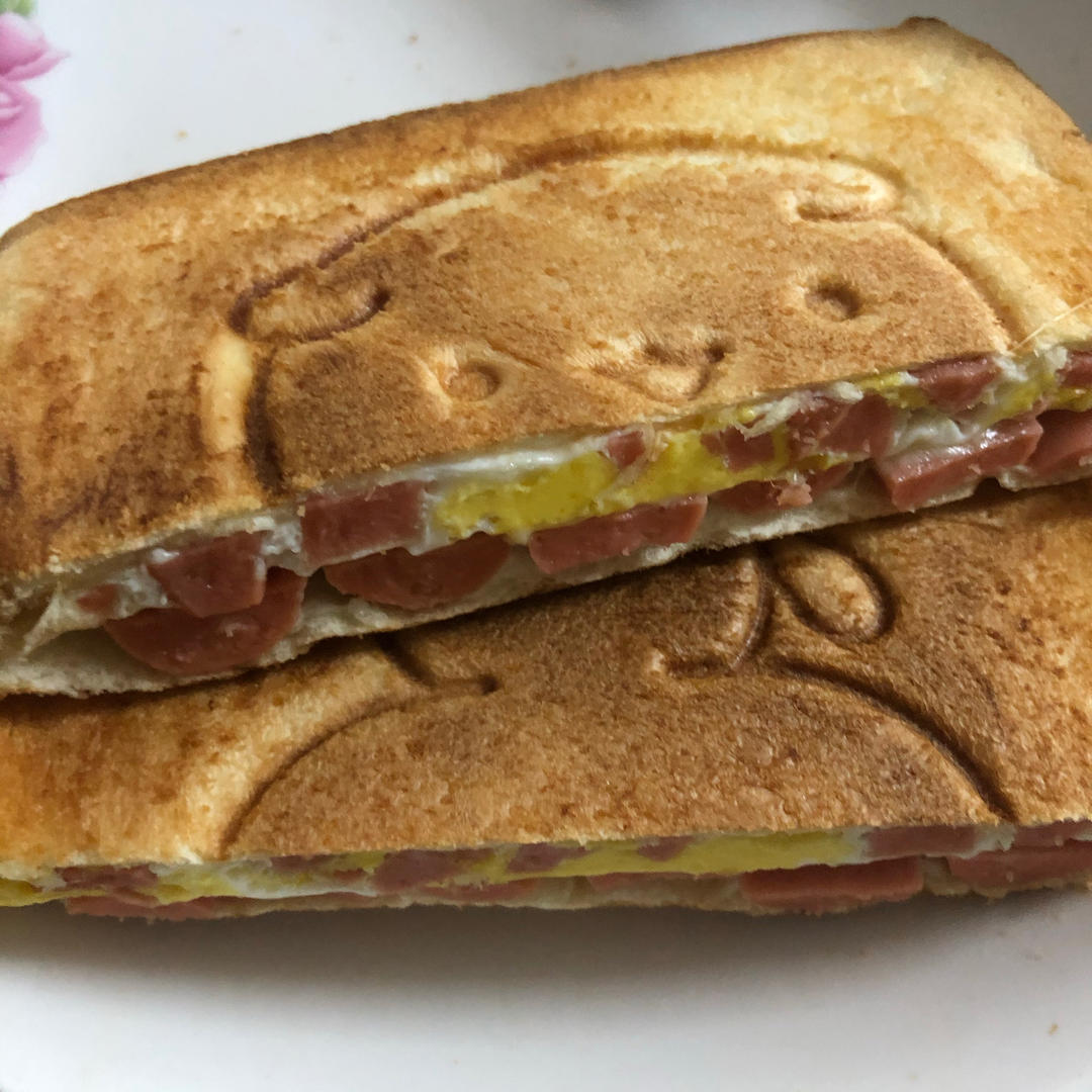 早餐三明治🥪口袋汉堡🍔（轻食机版）