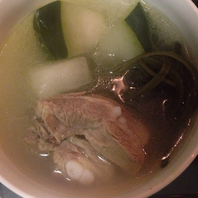 海带冬瓜排骨汤