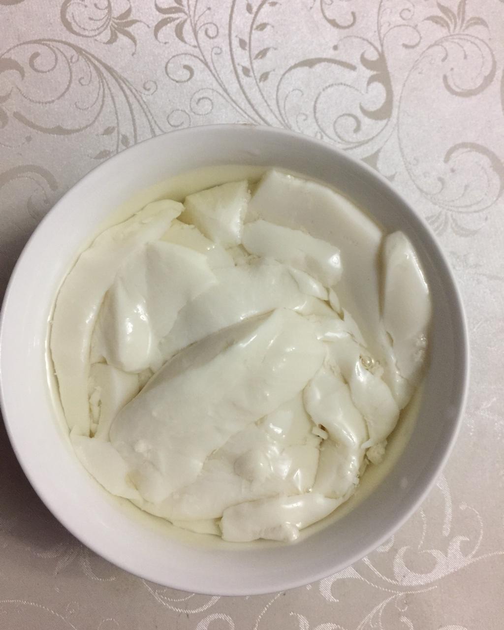 家庭自制内脂豆腐