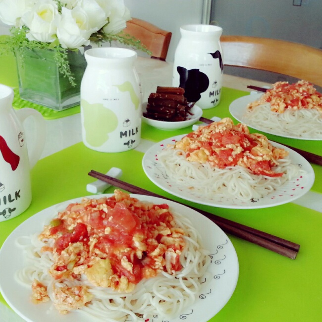 西红柿鸡蛋面
