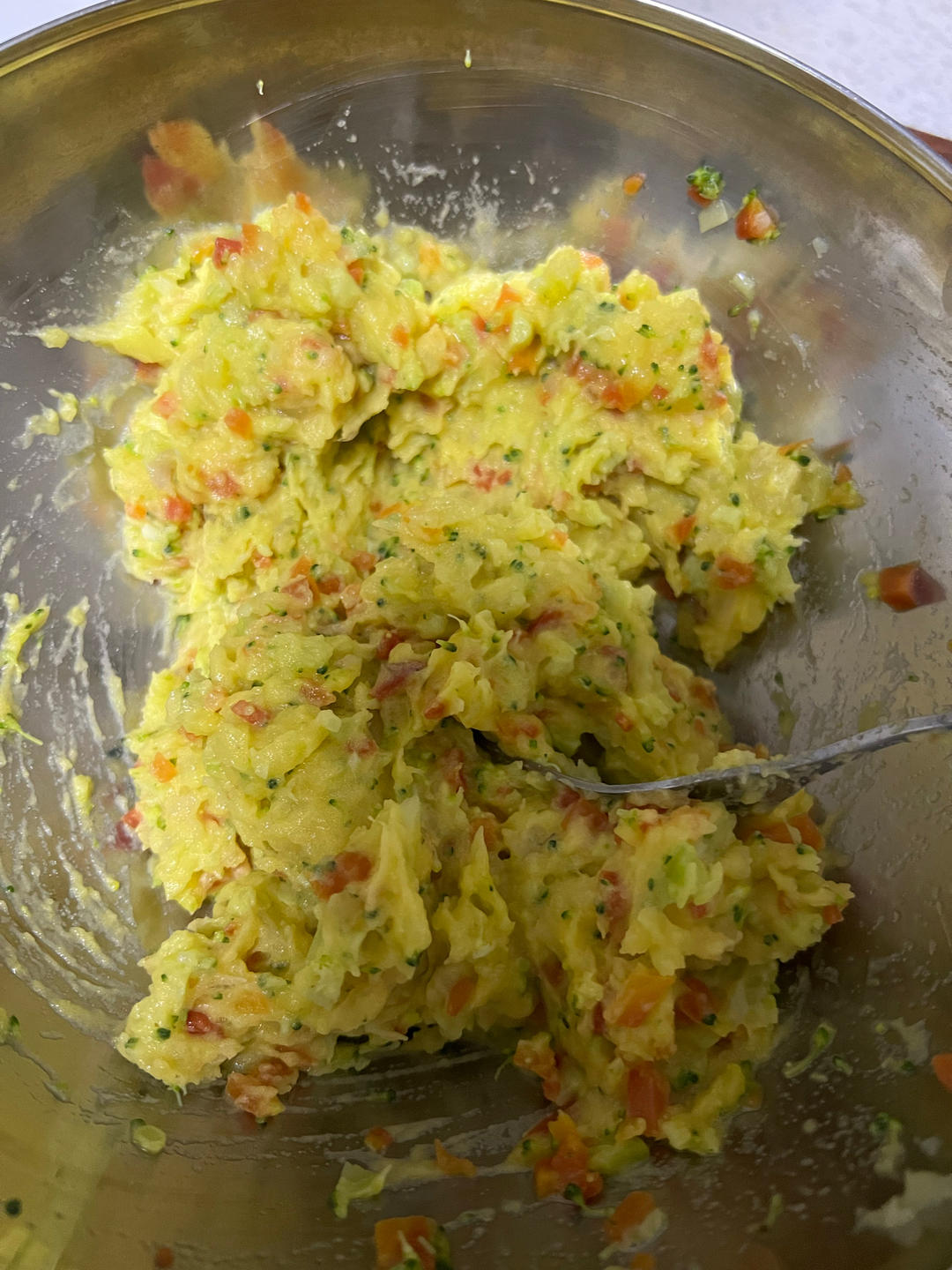 宝宝辅食 软绵绵的田园时蔬土豆饼