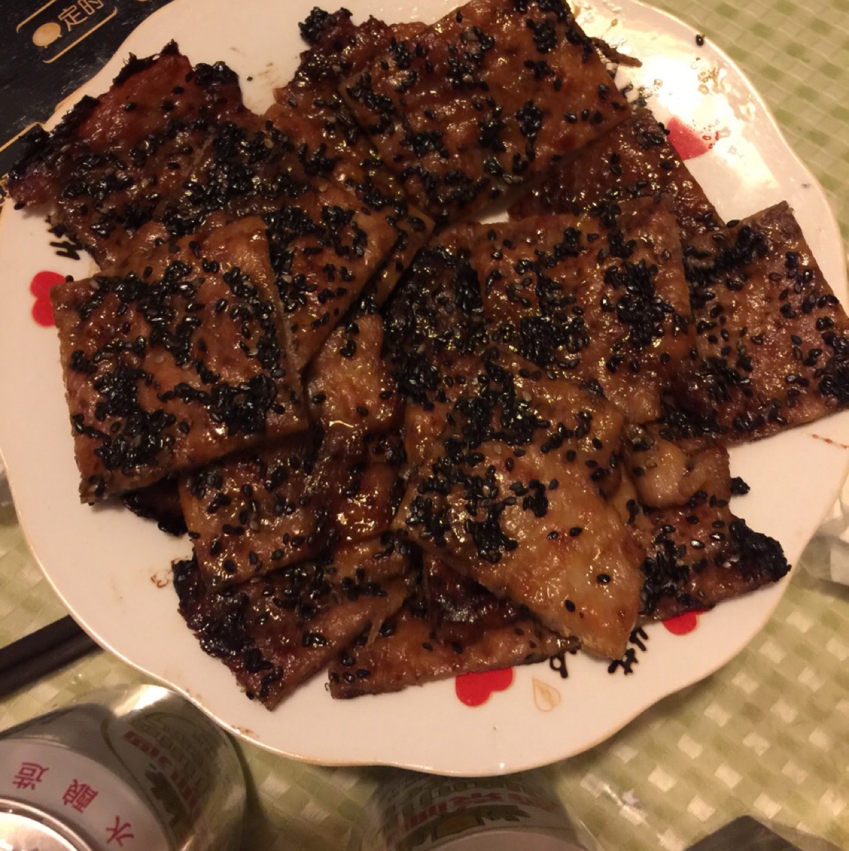 香辣黑椒蜜汁猪肉铺