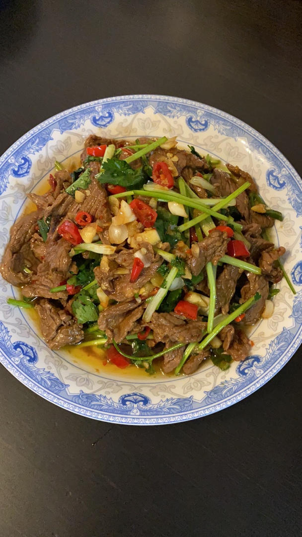 超级快手香菜拌牛肉
