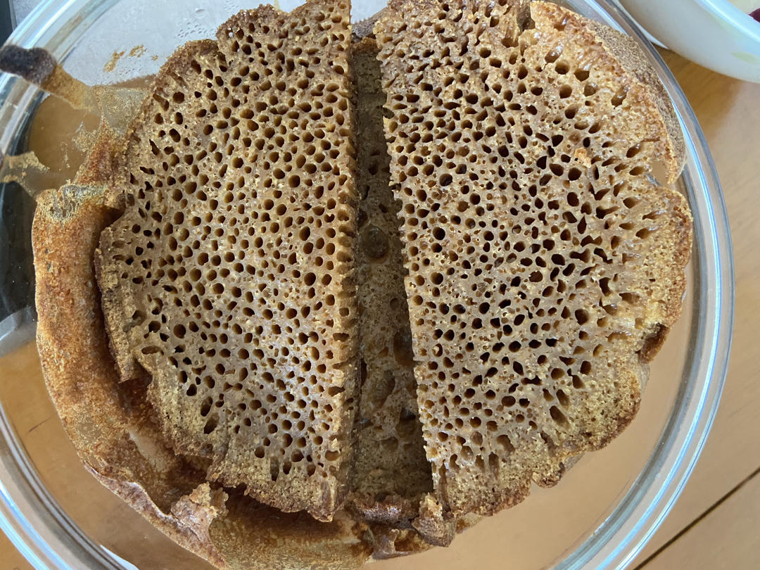 Q弹软糯的蜂巢蛋糕