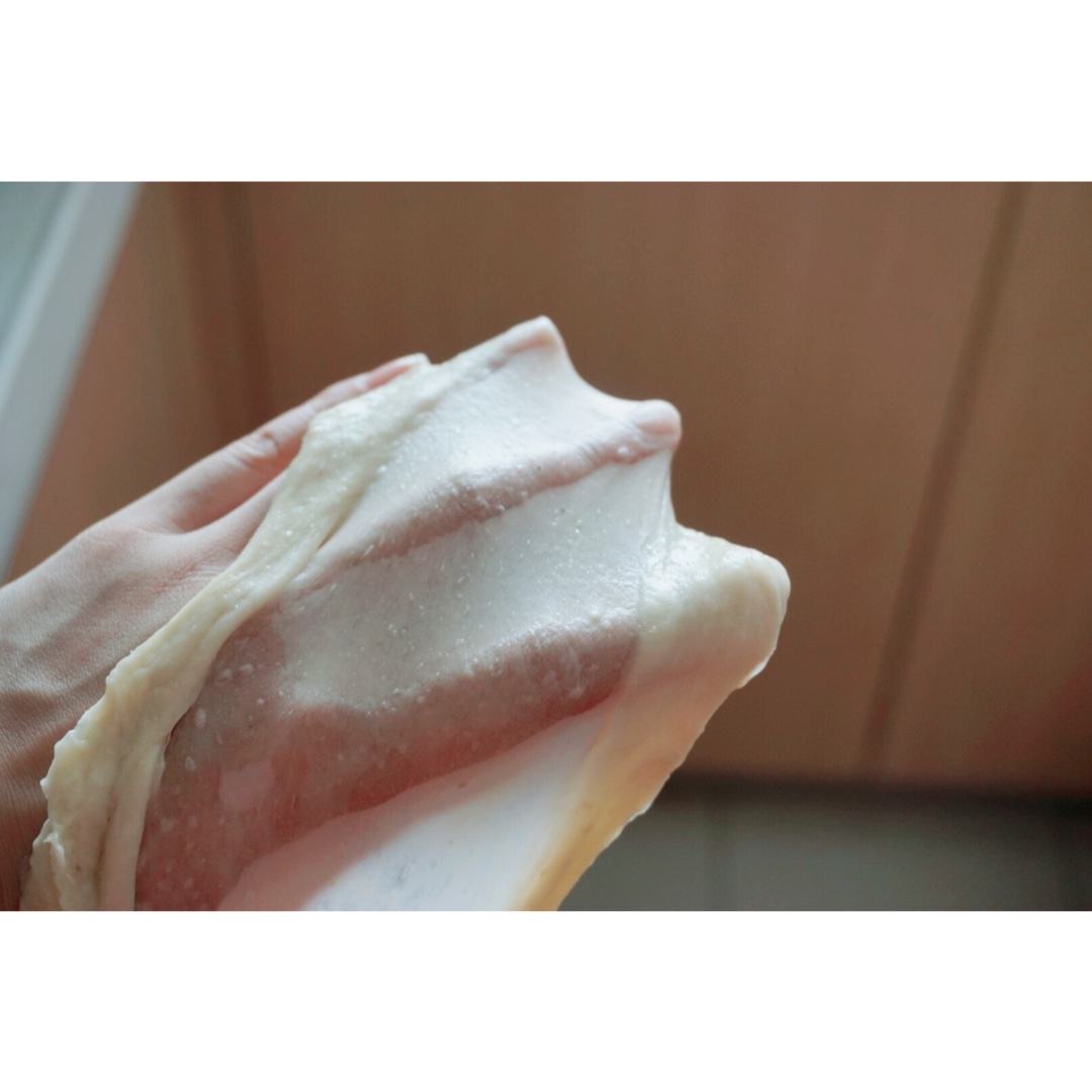 如何用面包机揉出手套膜