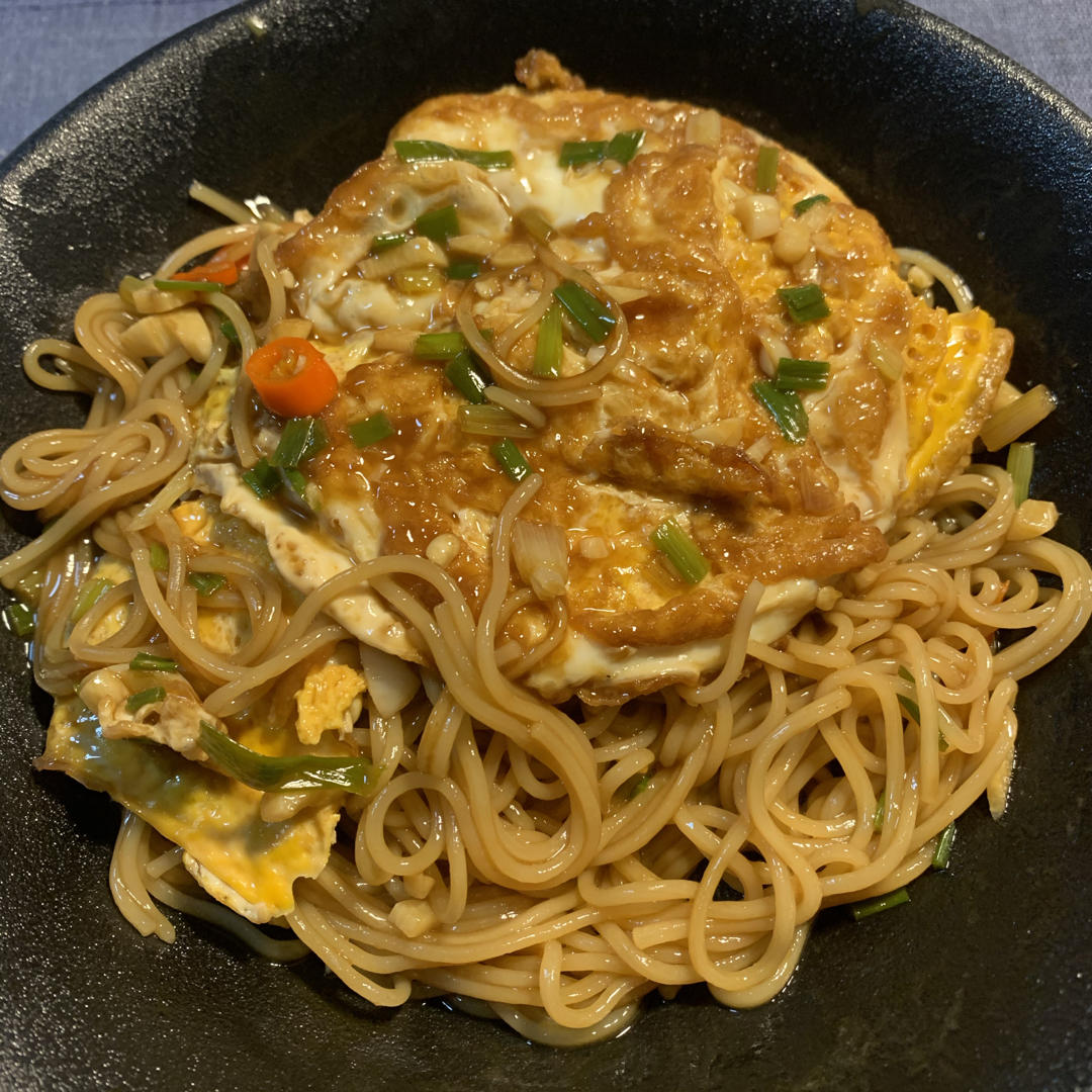 香到舔盘子🉐️荷包蛋焖面🍜超满足❗️