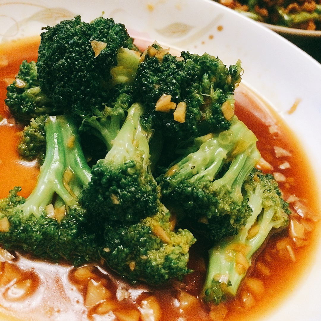 蚝油蒜蓉西兰花