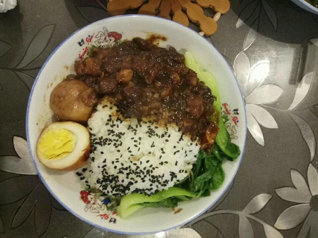 台湾卤肉  台湾卤肉饭Braised Pork Rice