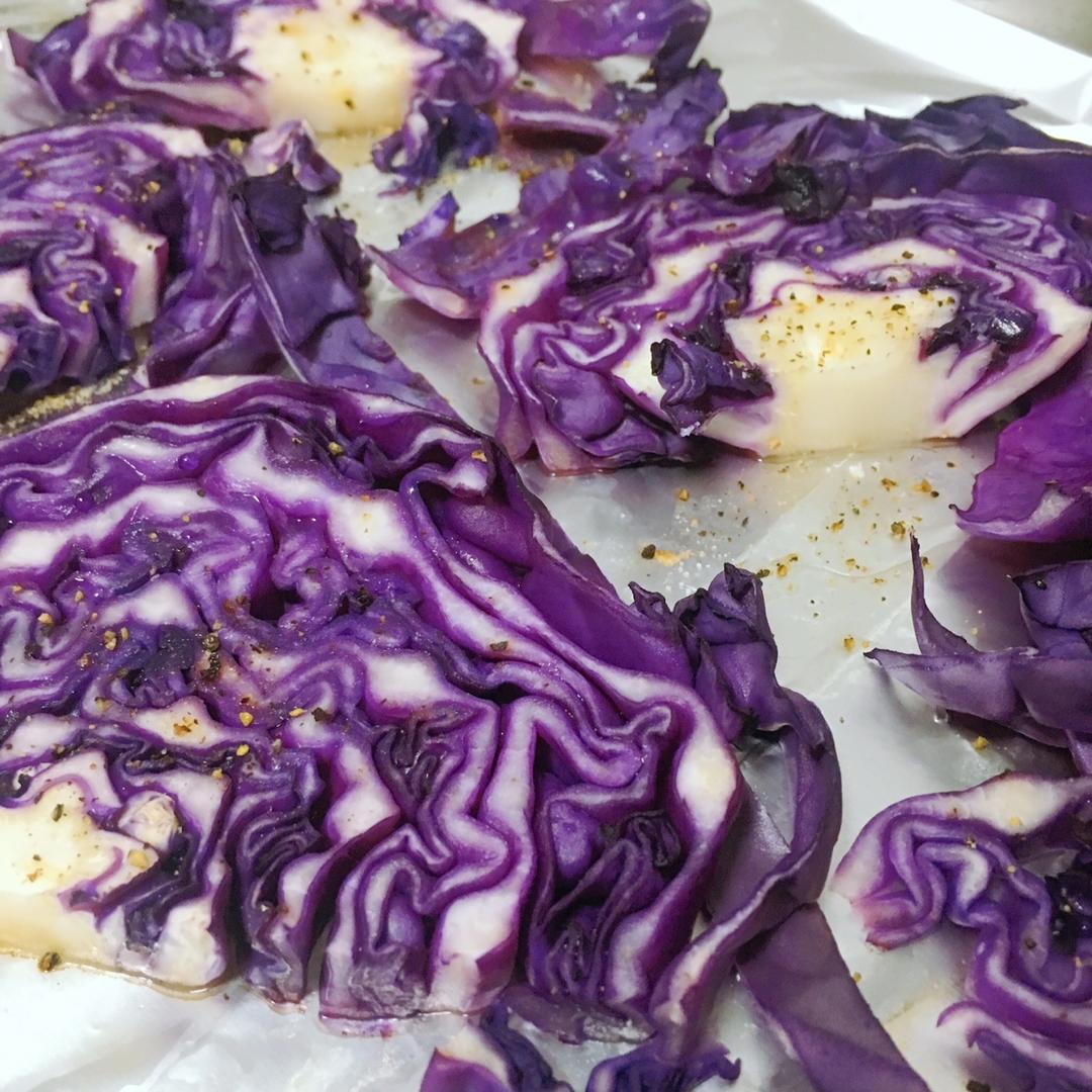 【健康三餐】香烤紫甘蓝
